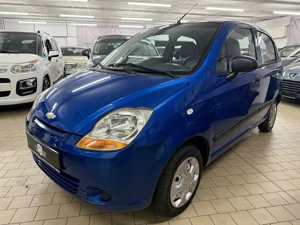 Gebraucht Chevrolet Matiz 52 PS (38 kW) 2010 Blau Kleinwagen