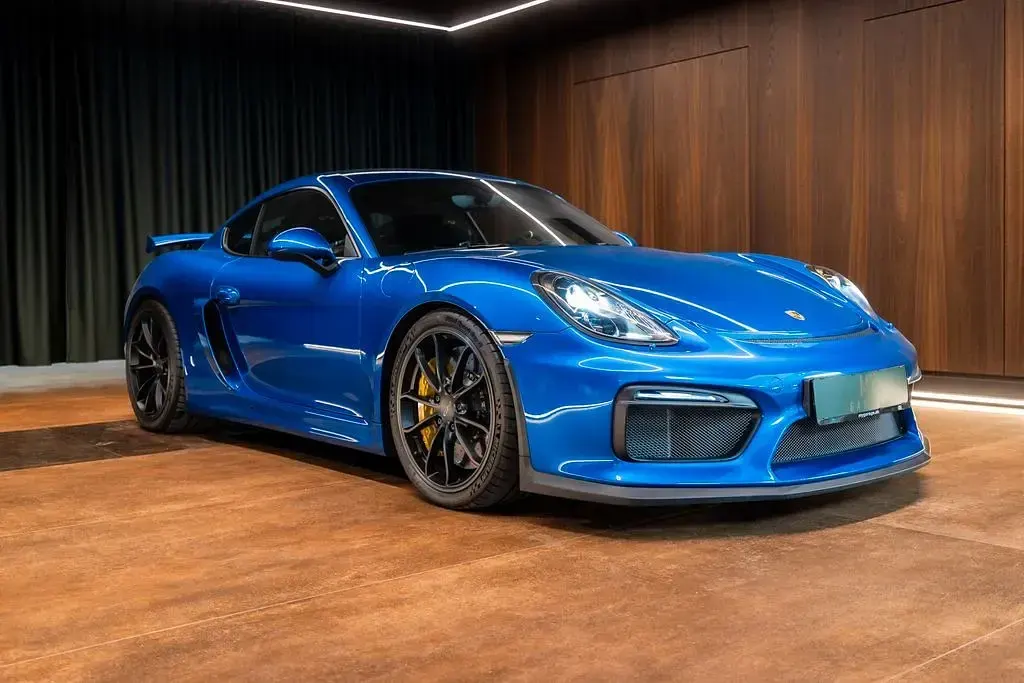 Gebraucht Porsche Cayman GT4 385 PS (283 kW) 2015 Blau Coupé