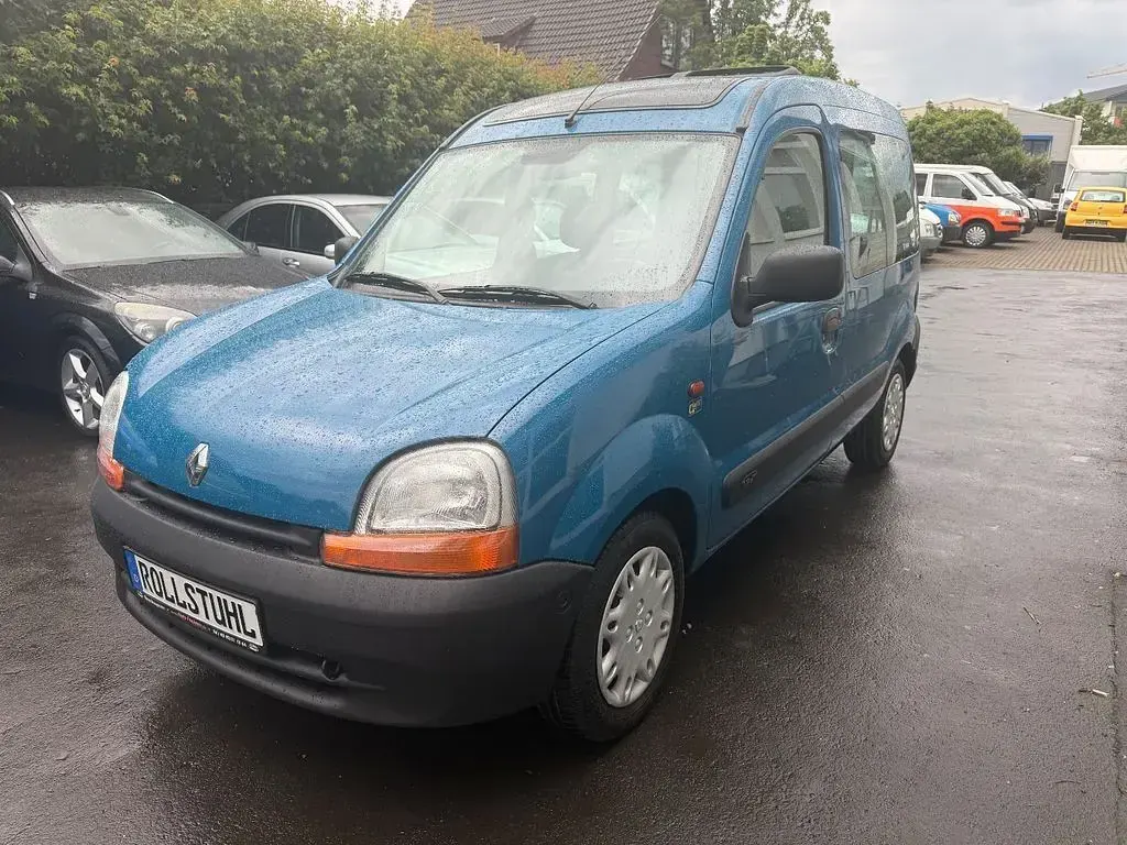 Gebraucht Renault Kangoo 80 PS (58 kW) 2001 Blau Van / Kleinbus
