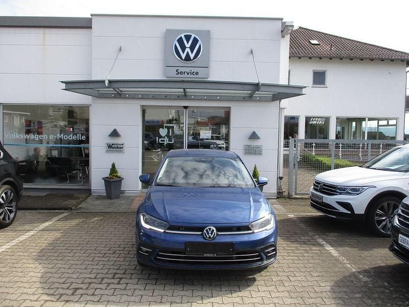 Gebraucht VW Polo Style 110 PS (80 kW) 2023 Blau Kleinwagen