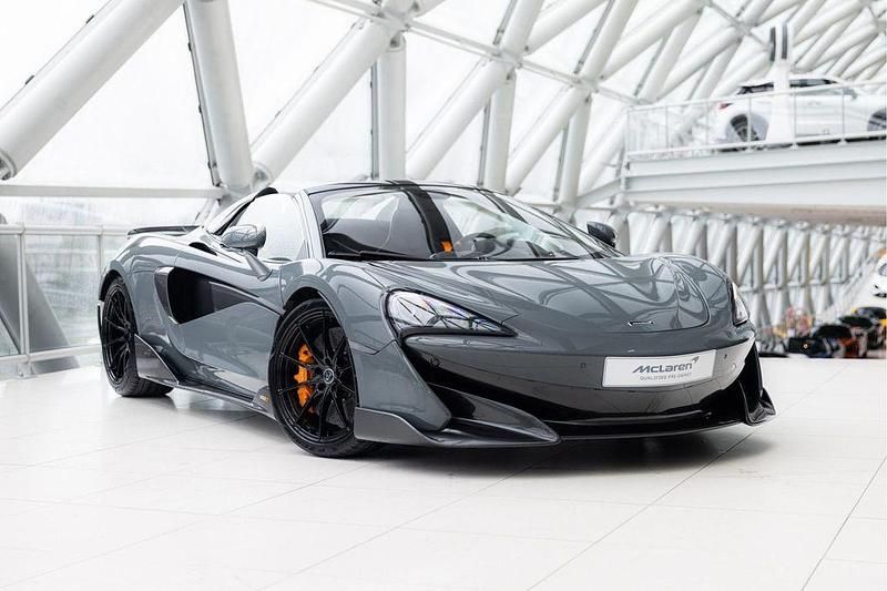 Grau Gebraucht 2019 McLaren 600LT Spider Cabrio | 259.950 € - Bild 1/4
