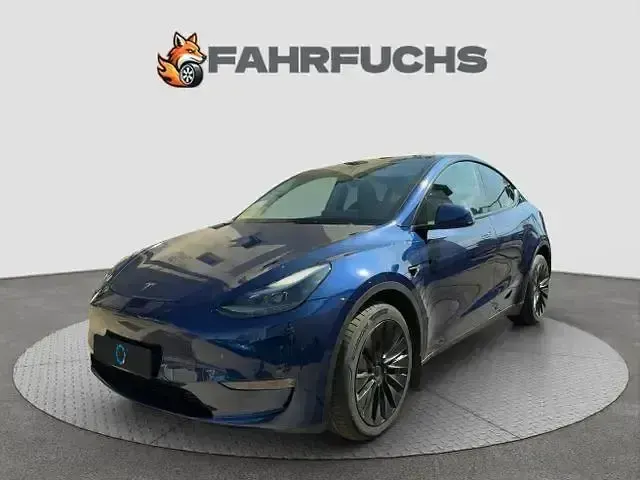 Gebraucht Tesla Model Y Long Range AWD 378 kW (514 PS) 2022 Blau SUV