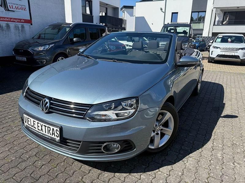Blau Gebraucht 2012 VW Eos Cabrio | 9.500 € (Teuer) - Bild 1/4