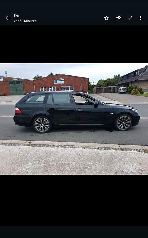 Gebraucht BMW 525 197 PS (144 kW) 2009 Schwarz Kombi