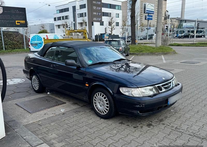 Gebraucht Saab 900 Cabriolet 130 PS (95 kW) 1998 Blau Cabrio