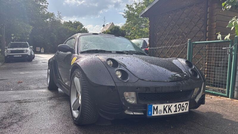 Schwarz Gebraucht 2003 Smart Roadster Cabrio | 6.800 € (Teuer) - Bild 1/4