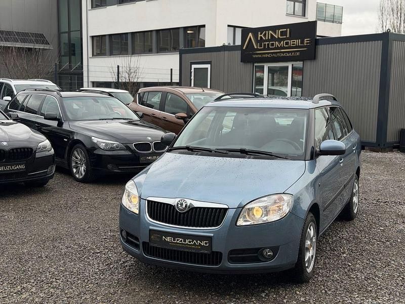 Gebraucht Skoda Fabia Elegance 105 PS (77 kW) 2008 Blau Kombi