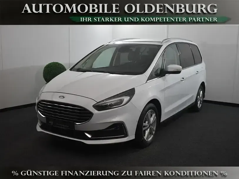 Gebraucht Ford Galaxy Titanium 150 PS (110 kW) 2022 Frostweiß Van / Kleinbus