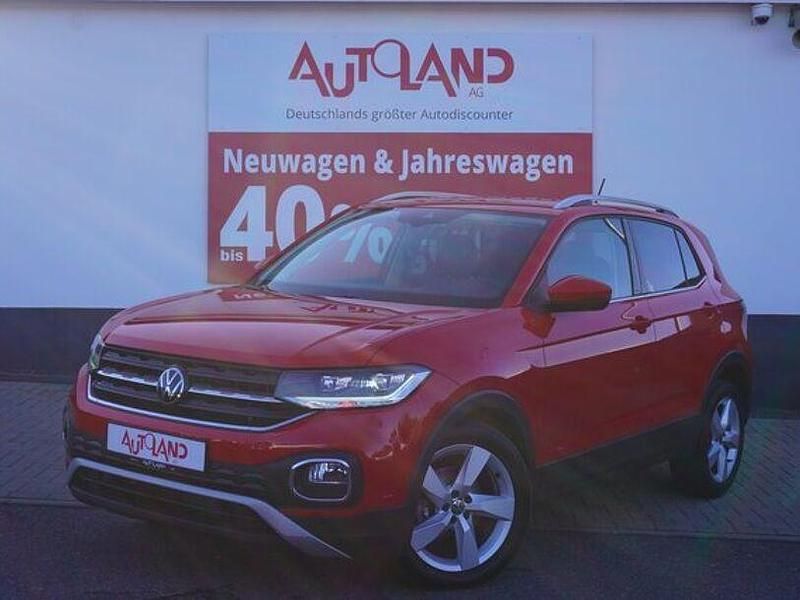 Gebraucht VW T-Cross Style 150 PS (110 kW) 2021 Rot SUV