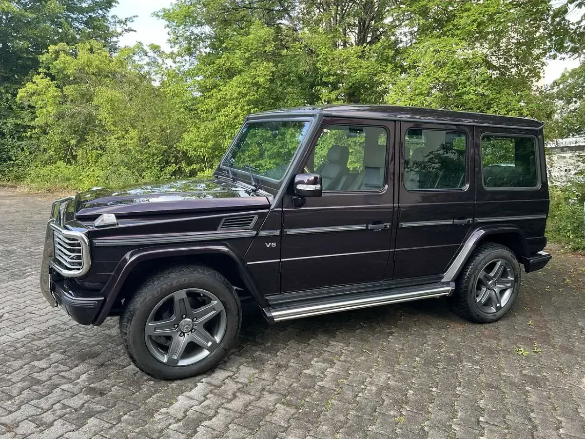 Gebraucht Mercedes G500 Classic 296 PS (217 kW) 2000 Violett SUV