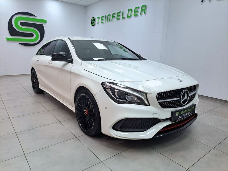 Gebraucht Mercedes CLA250 Shooting Brake AMG 218 PS (160 kW) 2017 Calcitweiss  unilack Kombi
