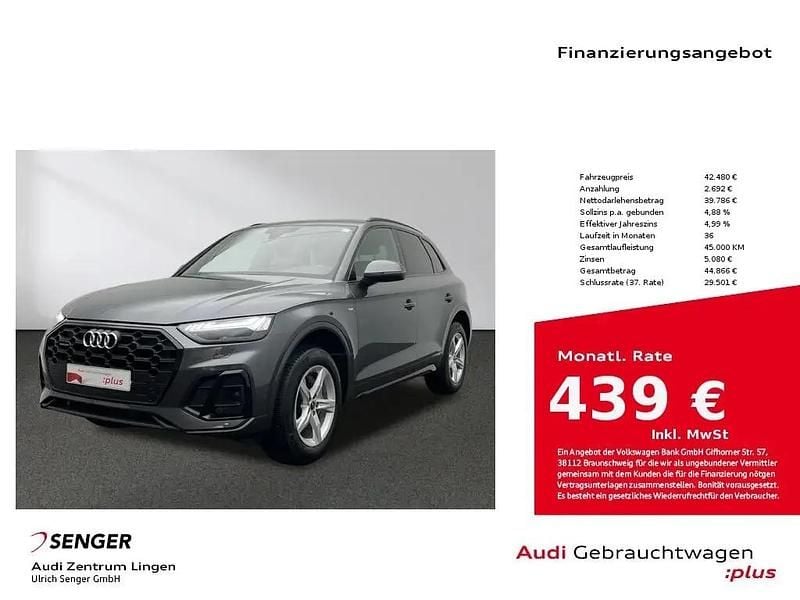 Grau Gebraucht 2022 Audi Q5 S-Line SUV | 42.480 € (Fairer Preis) - Bild 1/1