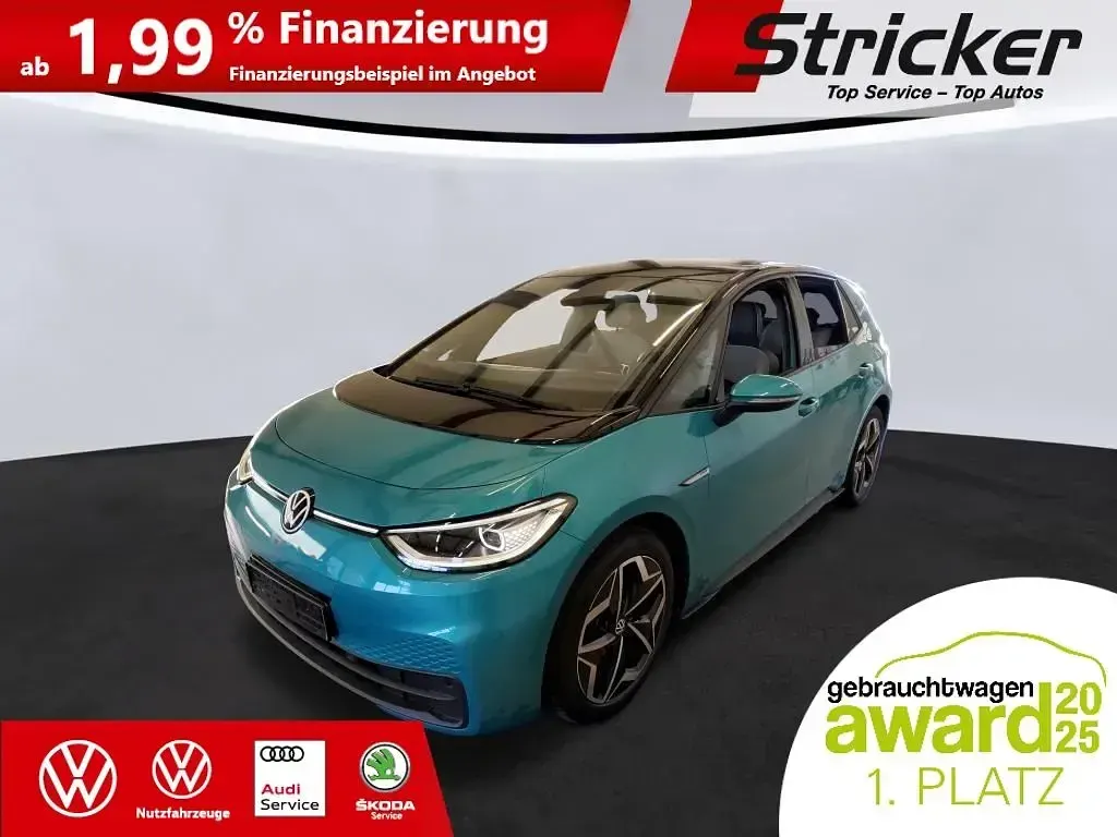Second-hand VW ID.3 150 kW (204 CP) 2020 Verde Hatchback