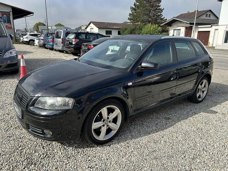 Schwarz Gebraucht 2008 Audi A3 S-Line Limousine | 4.990 € (Fairer Preis) - Bild 1/4
