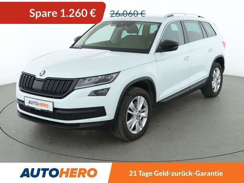 Weiß Gebraucht 2018 Skoda Kodiaq Style SUV | 24.800 € (Guter Preis) - Bild 1/3