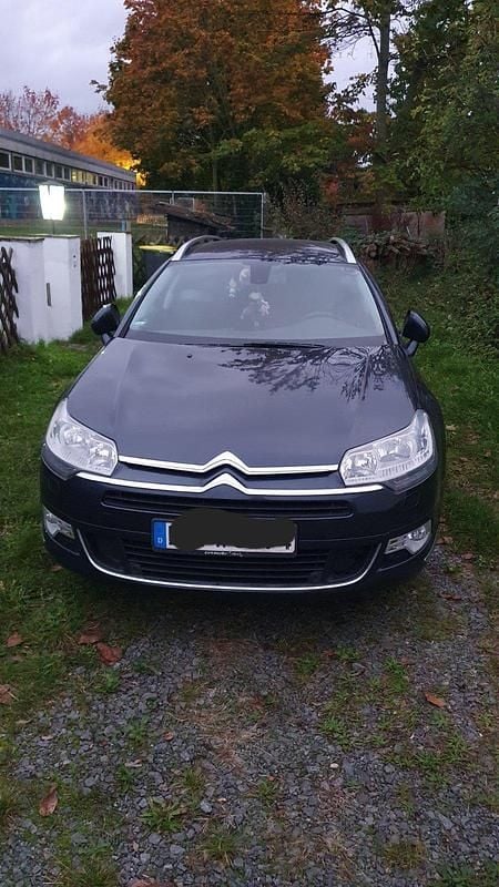 Blau Gebraucht 2014 Citroën C5 Kombi | 4.600 € (Superpreis) - Bild 1/4