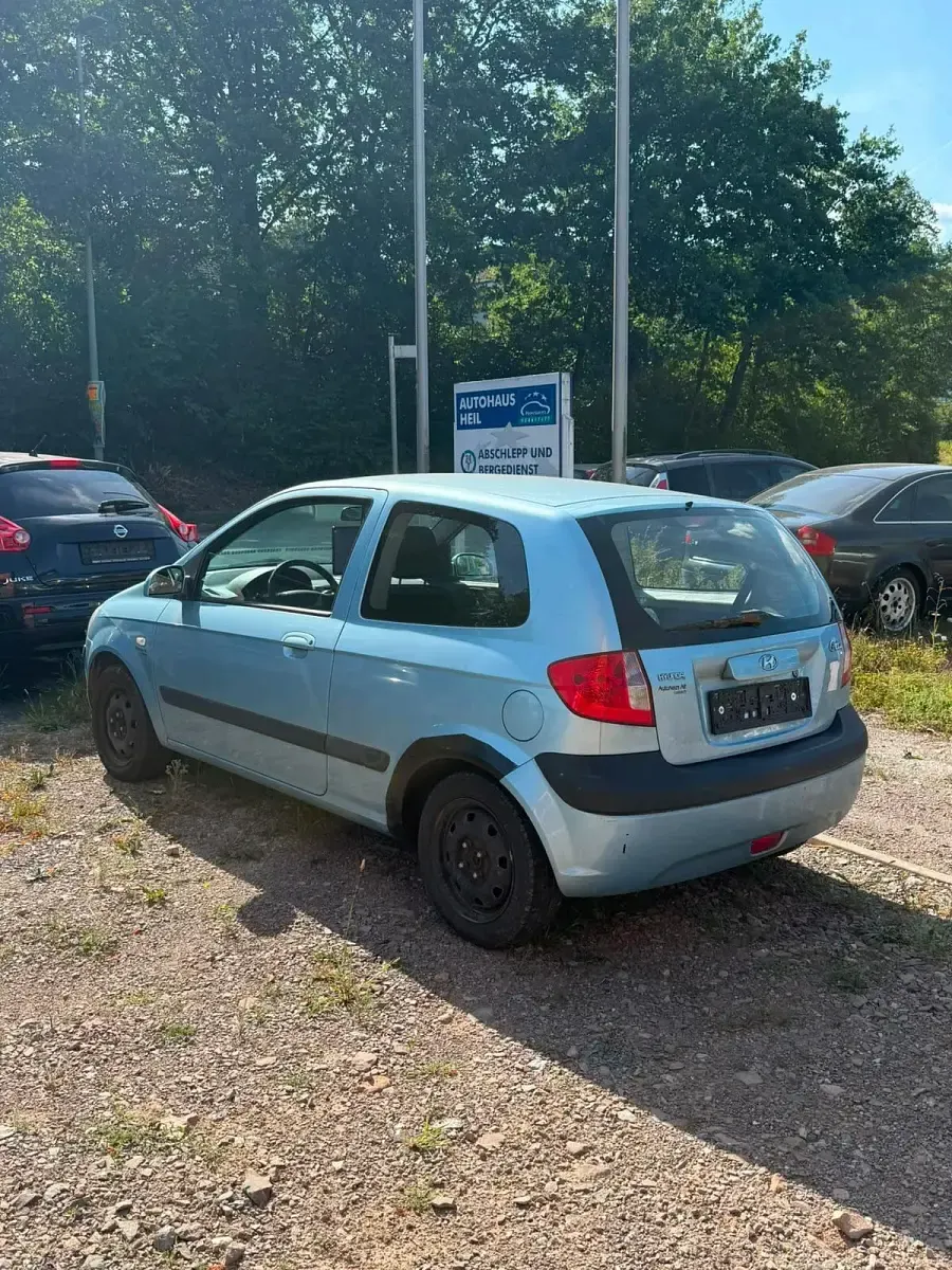 Gebraucht Hyundai Getz 67 PS (49 kW) 2006 Blau Kleinwagen