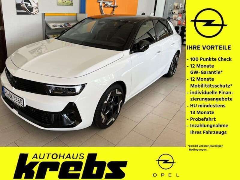 Aktis weiss Gebraucht 2023 Opel Astra GSe Limousine | 35.111 € (Teuer) - Bild 1/3