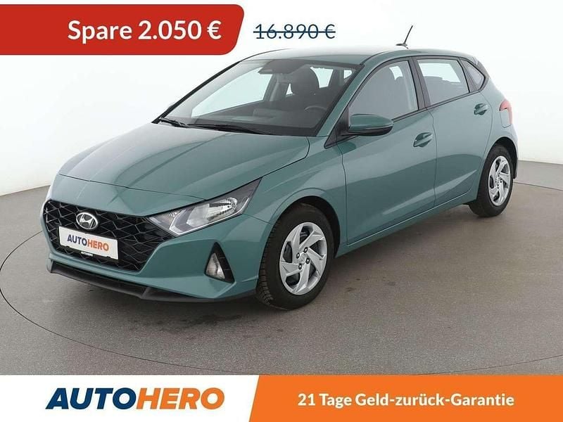 Grün Gebraucht 2023 Hyundai i20 Select Kleinwagen | 14.840 € (Superpreis) - Bild 1/3