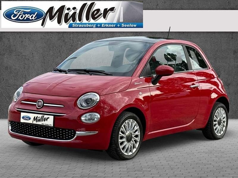Rot Gebraucht 2022 Fiat 500 Dolcevita Kleinwagen | 12.900 € (Fairer Preis) - Bild 1/4
