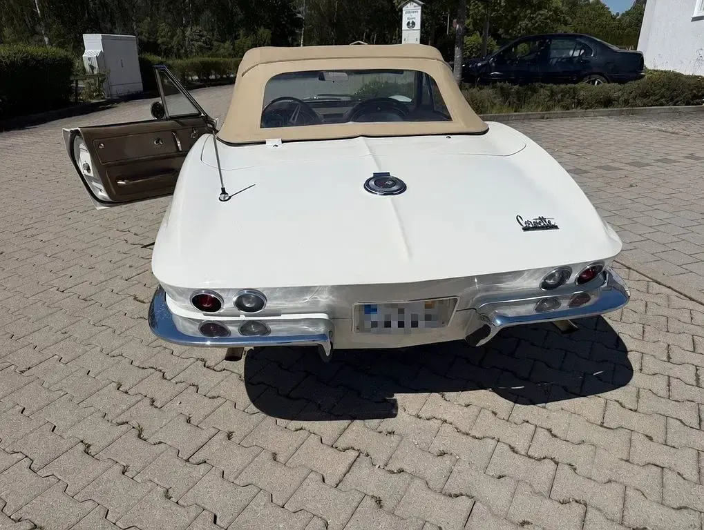 Gebraucht Corvette C2 300 PS (220 kW) 1966 Weiß Cabrio