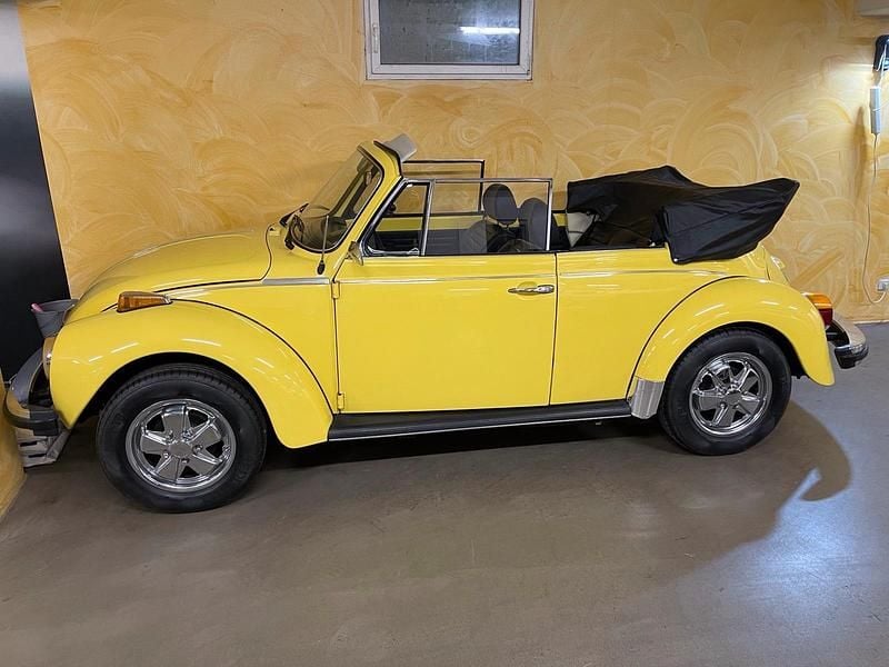 Usata VW Käfer 1979 Giallo Cabrio