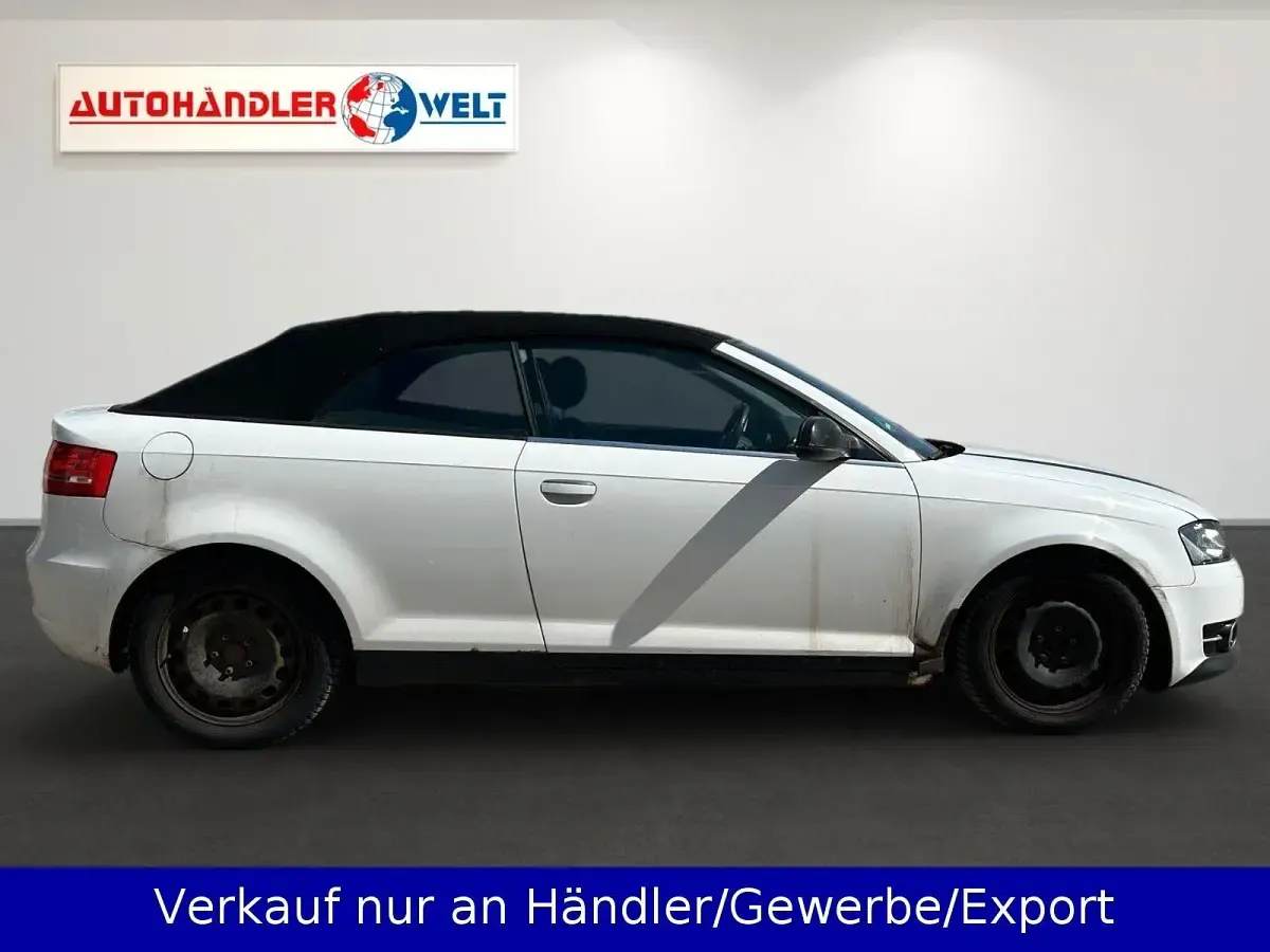 Gebraucht Audi A3 Cabriolet Sport 140 PS (102 kW) 2012 Ibisweiß Cabrio
