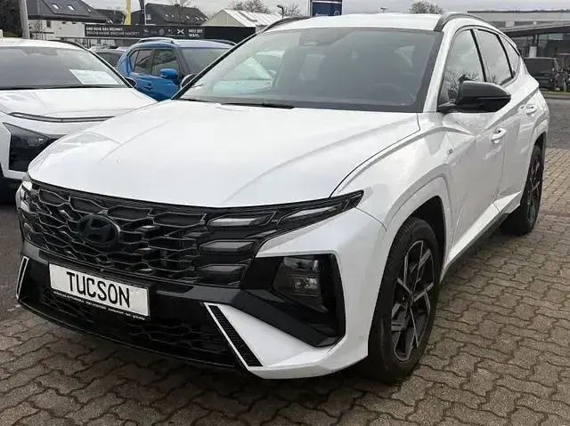 Gebraucht Hyundai Tucson N Line 160 PS (117 kW) 2024 Weiß SUV