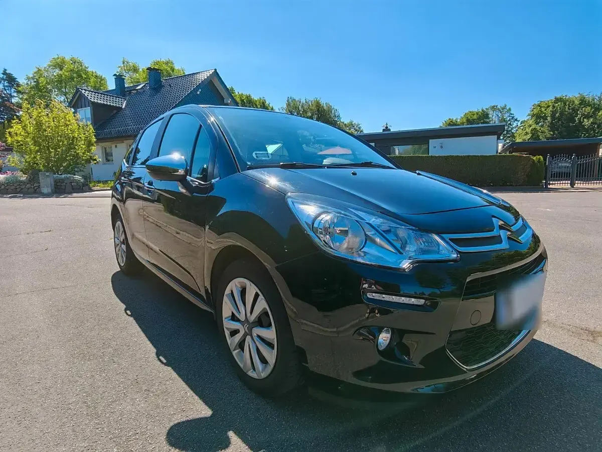 Gebraucht Citroën C3 PureTech 82 PS (60 kW) 2014 Schwarz Kleinwagen