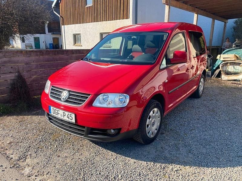 Gebraucht VW Caddy Life 80 PS (58 kW) 2009 Rot Van / Kleinbus