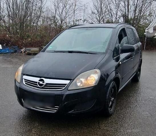 Gebraucht Opel Zafira 120 PS (88 kW) 2010 Schwarz Van / Kleinbus