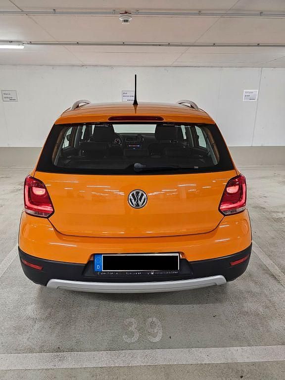 Gebraucht VW Polo Cross 69 PS (50 kW) 2010 Orange Kleinwagen