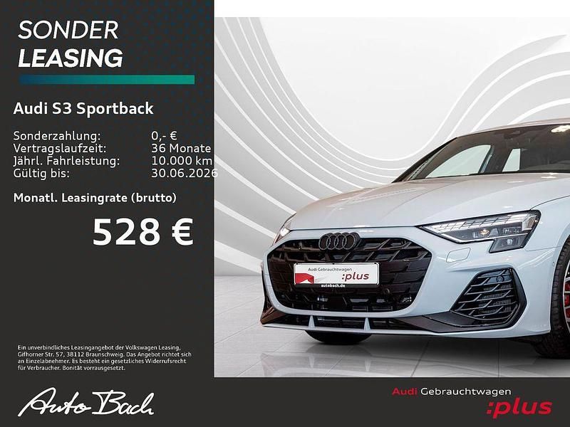 Gebraucht Audi S3 Ambiente 333 PS (244 kW) 2025 Gletscherweiß metallic Limousine