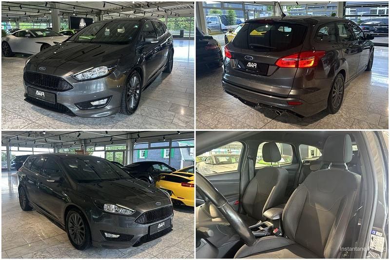 Grau Gebraucht 2017 Ford Focus ST-Line Limousine | 9.980 € (Fairer Preis) - Bild 1/4