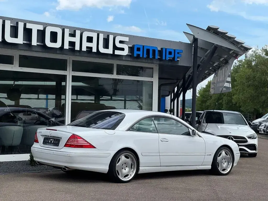 Gebraucht Mercedes CL600 367 PS (269 kW) 2000 Weiß Coupé