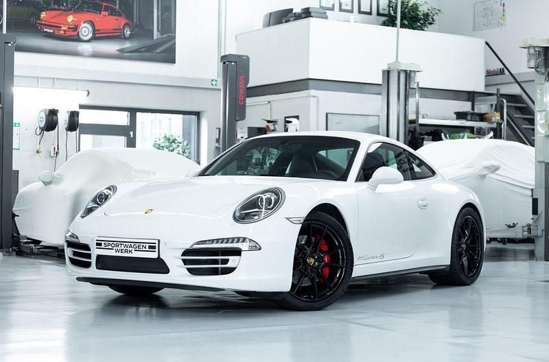 Weiß Gebraucht 2014 Porsche 911 Carrera 4S Coupé | 89.890 € (Superpreis) - Bild 1/4