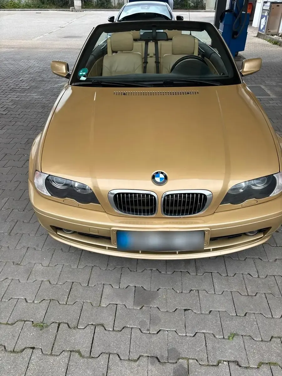 Gebraucht BMW 323 Cabriolet 170 PS (125 kW) 2000 Gold Cabrio