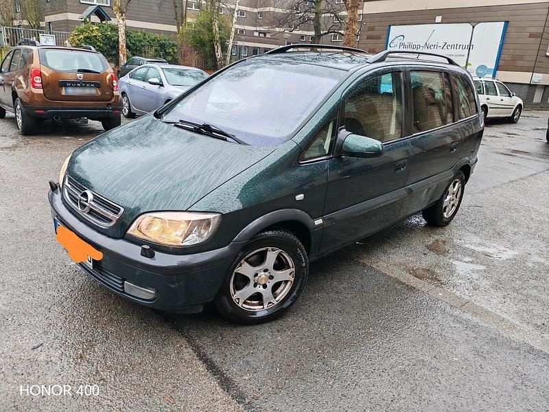 Gebraucht Opel Zafira 125 PS (91 kW) 2004 Grün Van / Kleinbus