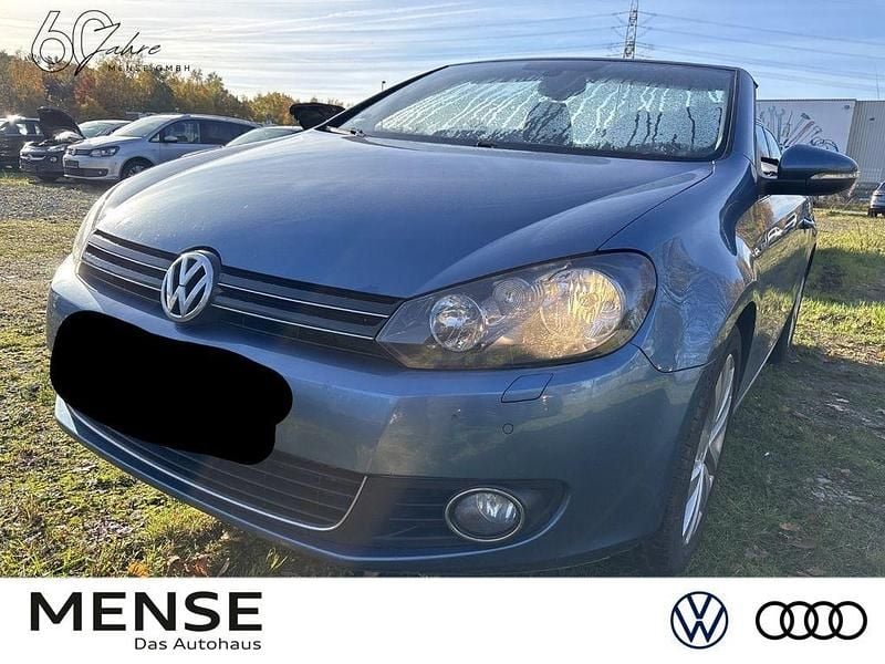 Blau Gebraucht 2014 VW Golf Cabriolet Cabrio | 3.500 € (Superpreis) - Bild 1/4