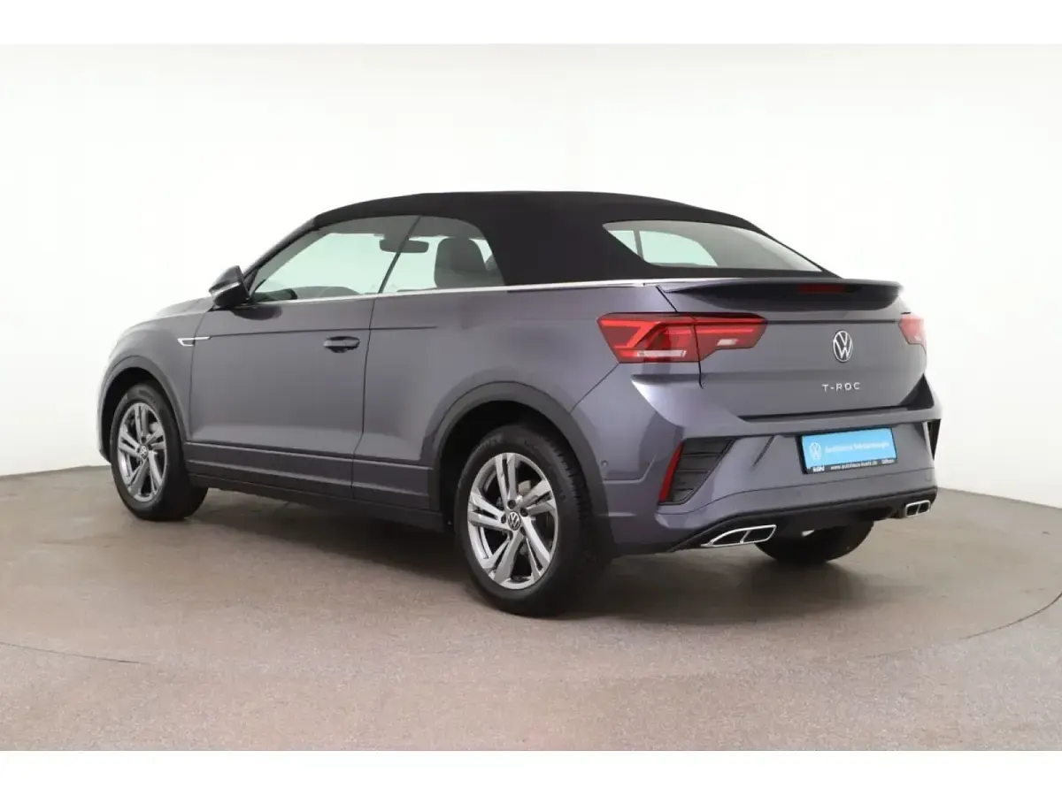 Gebraucht VW T-Roc Cabriolet R-line 150 PS (110 kW) 2025 Grau Cabrio