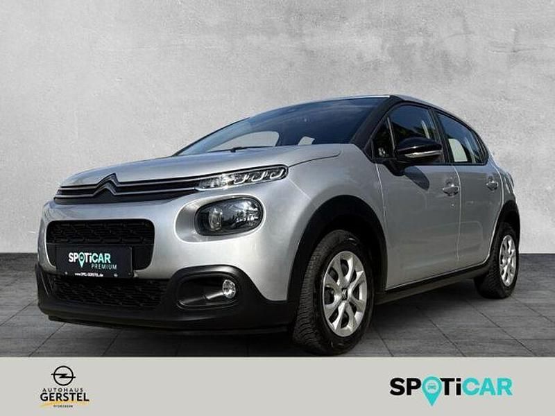 Silber Gebraucht 2018 Citroën C3 Feel Kleinwagen | 9.890 € (Fairer Preis) - Bild 1/4