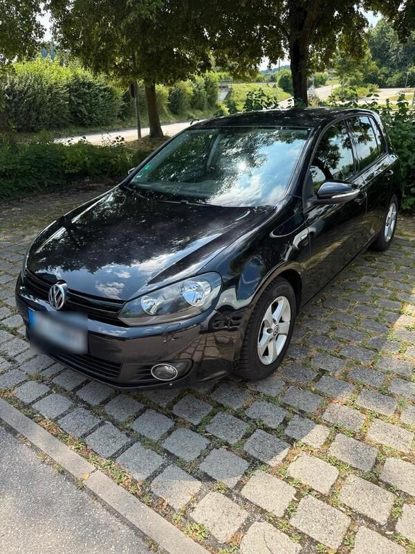 Schwarz Gebraucht 2012 VW Golf VI Match Limousine | 4.200 € (Fairer Preis) - Bild 1/4