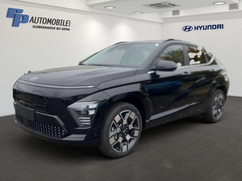 Abyss black / mic Gebraucht 2023 Hyundai Kona Prime SUV | 38.990 € (Fairer Preis) - Bild 1/4