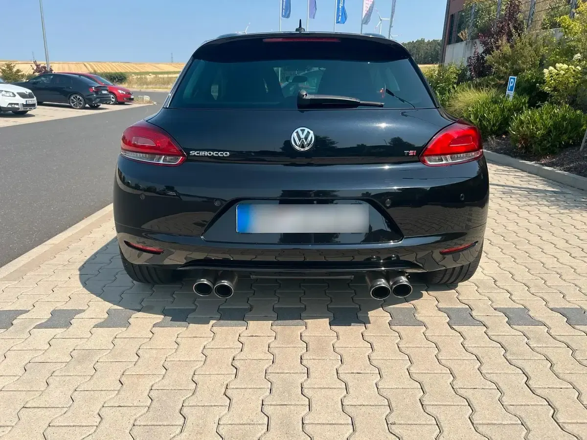 Gebraucht VW Scirocco 160 PS (117 kW) 2008 Schwarz Coupé