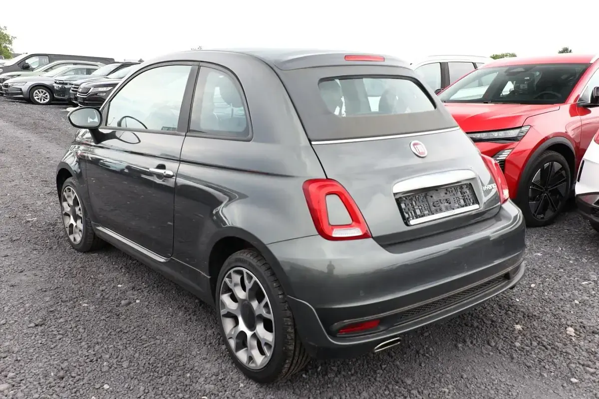 Gebraucht Fiat 500C Rockstar 69 PS (50 kW) 2021 Colosseo grau metallic Cabrio