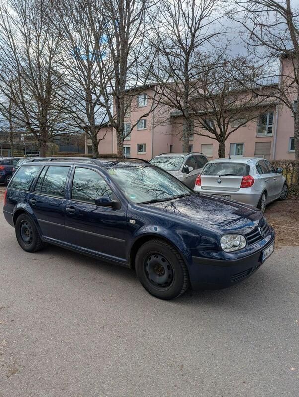 Blau Gebraucht 2001 VW Golf IV Kombi | 789 € (Guter Preis) - Bild 1/4