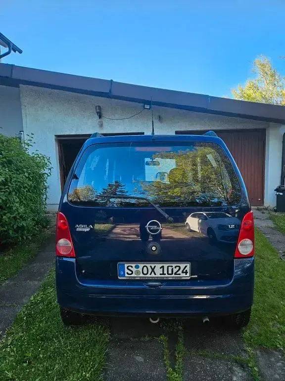 Gebraucht Opel Agila Design Edition 75 PS (55 kW) 2004 Blau Van / Kleinbus