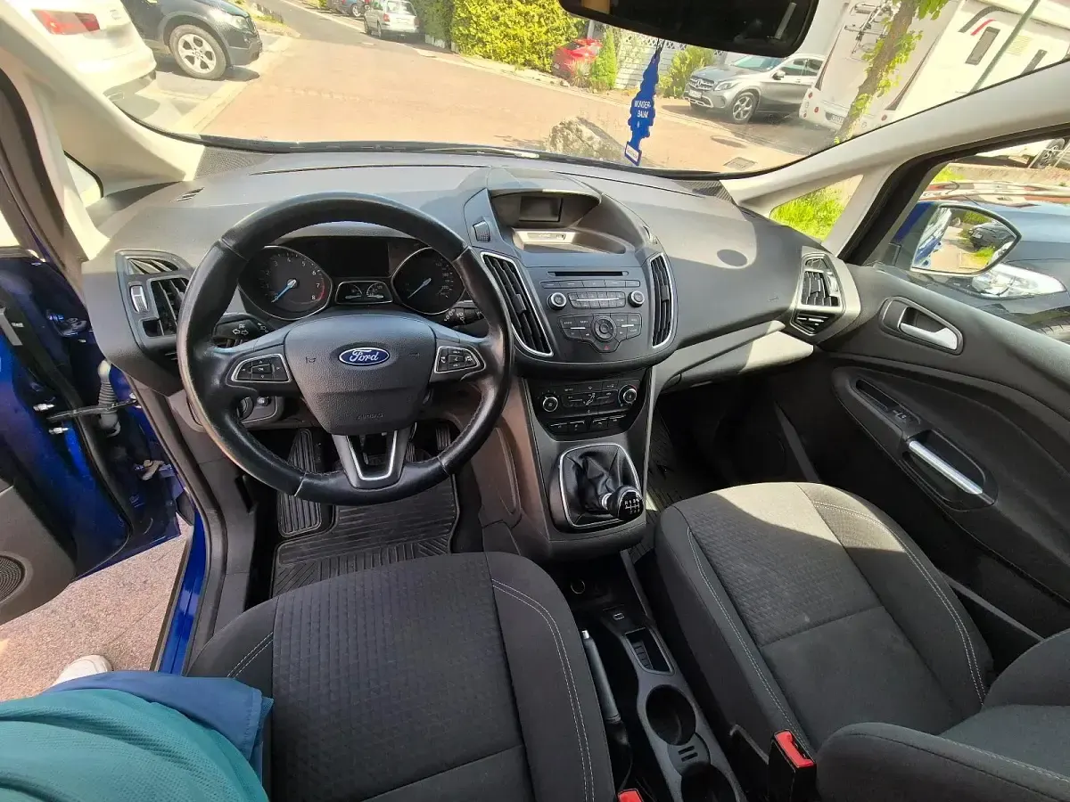 Gebraucht Ford Grand C-Max 125 PS (91 kW) 2017 Blau Van / Kleinbus