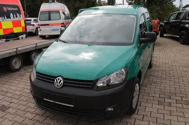 Gebraucht VW Caddy Trendline 110 PS (80 kW) 2011 Grün Van / Kleinbus