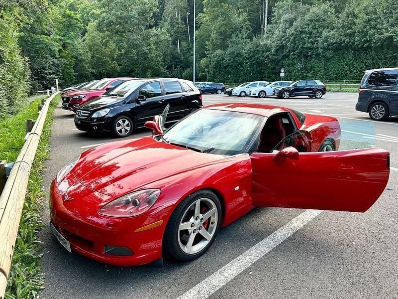 Second-hand Corvette C6 404 CP (297 kW) 2006 Roșu Coupe
